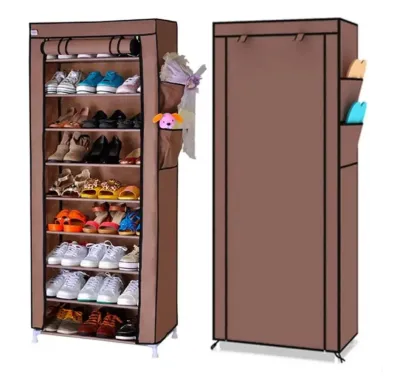 Стелаж для зберігання взуття Shoe Cabinet 160х60х30 Полиця для взуття Тканинний стелаж для взуття
