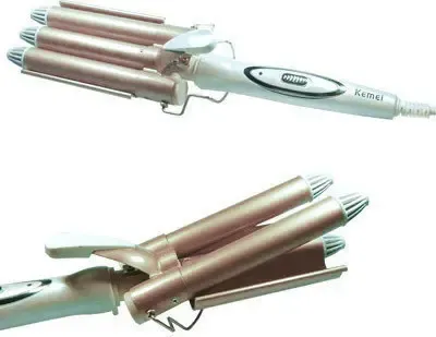 Потрійна плойка Gemei 1988, щипці для завивки, стайлер для волосся