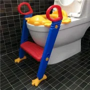 Дитяче сидіння на унітаз із приставними сходами Froggie