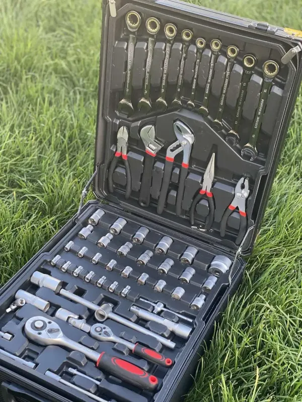 Великий Набір інструментів у валізі Rainberg 399 предметів, інструменти, набір інструментів