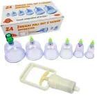 Вакуумні банки 12 штук у комплекті антицелюлітні