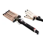 Плойка Хвиля Gemei GM 2933, Щипці для завивки волосся, гофре, плойка п'ять хвиль, накрутка хвиля