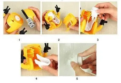 Дозатор зубної пасти Міньйон Brush Holder