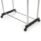 Телескопічна стійка для одягу - Double Pole Clothes Horse