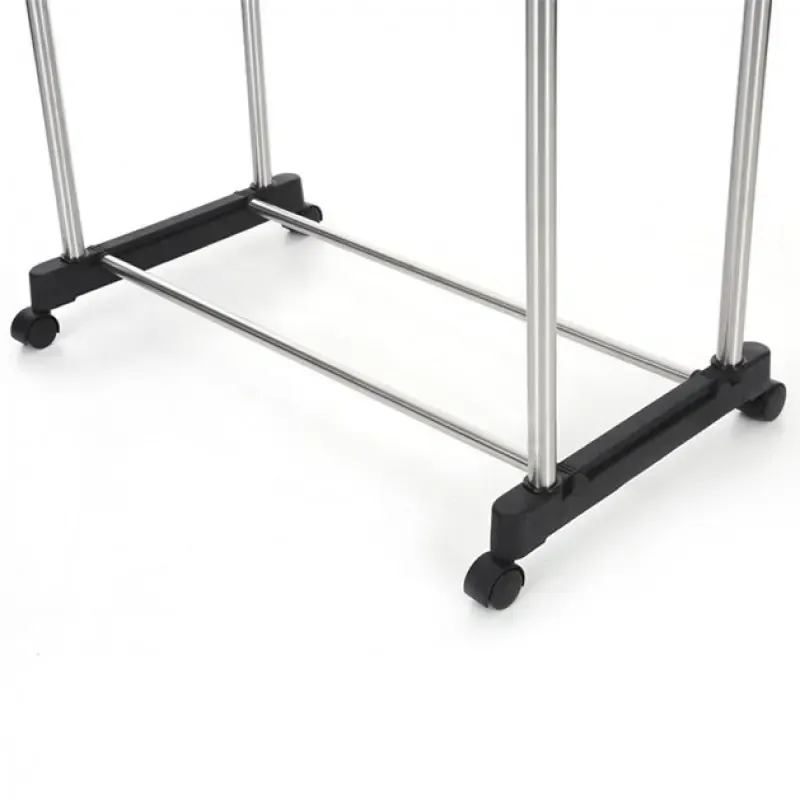 Телескопічна стійка для одягу - Double Pole Clothes Horse