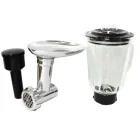 Кухонний комбайн 3 в 1 Rainberg RB-8080 Тістоміс / М'ясорубка / Блендер / Планетарний міксер 4200В