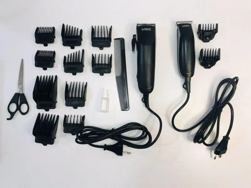 Професійна машинка для стрижки волосся + триммер для корекції 2в1 VGR V 023