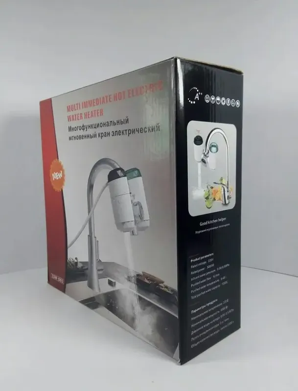 Водонагрівач з проточним фільтром на кран Ocram