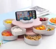 Фруктова тарілка для закуски 2 яруси