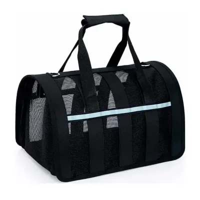 Чорний Сумка перенесення для котів та собак CosmoPet CP-46
