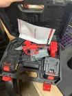 Акумуляторний секатор (24V, 5AH), АКБ секатор електричні садові ножиці червоний