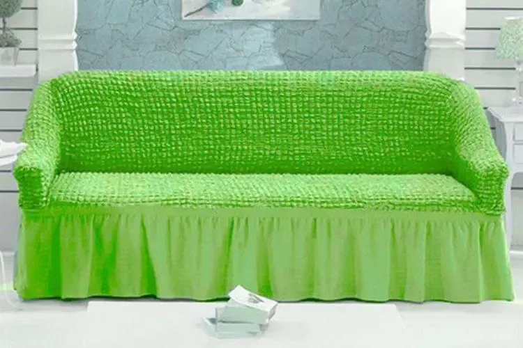 Турецький натяжний чохол на універсальний диван