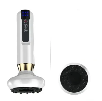 білий Вакуумний масажер для коригування фігури та антицелюлітного масажу з підігрівом