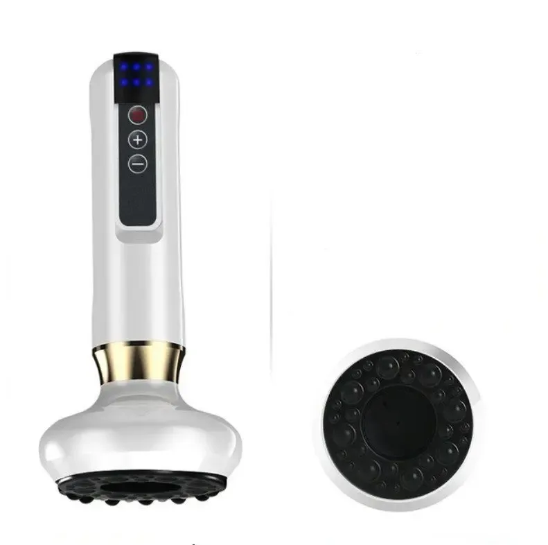 білий Вакуумний масажер для коригування фігури та антицелюлітного масажу з підігрівом