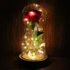 Троянда в колбі з LED підсвічуванням