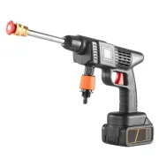 Бездротовий пістолет для миття автомобіля мийка високого тиску 21V  мийка розпилювач авто