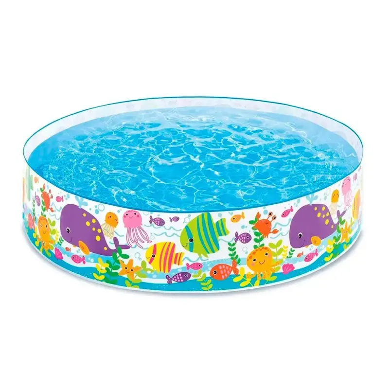 Басейн дитячий каркасний Intex 183 х 38 см Підводний світ