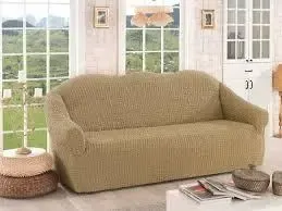 Накидка на тримісний диван 170х230 см натяжний чохол на диван без оборки