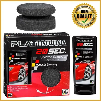 Паста для видалення подряпин автомобіля Platinum 20 sec