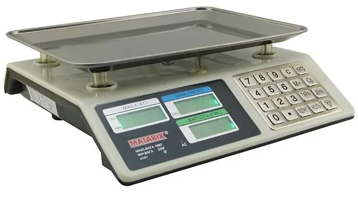 Ваги торговельні електронні Matarix MX-414 S MB