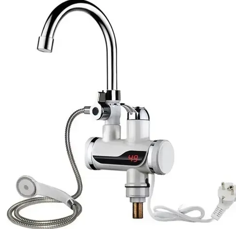 Проточний водонагрівач із душем