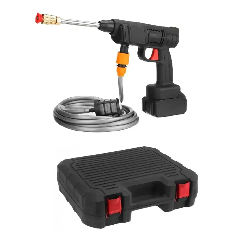 Бездротовий пістолет для миття автомобіля мийка високого тиску 21V  мийка розпилювач авто