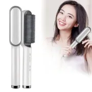 Електрична гребінець-випрямляч Hair Straightener HQT-909 щітка для укладання волосся