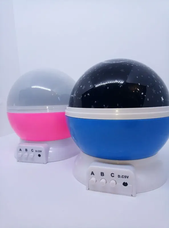 Нічник-проектор зоряного неба обертовий Star master, круглий нічник, проектор, круглий нічник, старий майстер