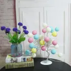 Лампа LED настільна "Дерево кольорові кулі" SFK-28 24 LED тепле світло 220V