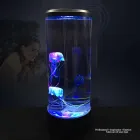 Лампа - нічник зі світлодіодними медузами ZmX LED Jellyfish Mood Lamp Приліжковий світлодіодний настільний