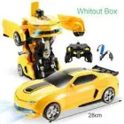 Червоний Машинка трансформер Автобот Lamborghini Robot Car на радіокеруванні 2в1