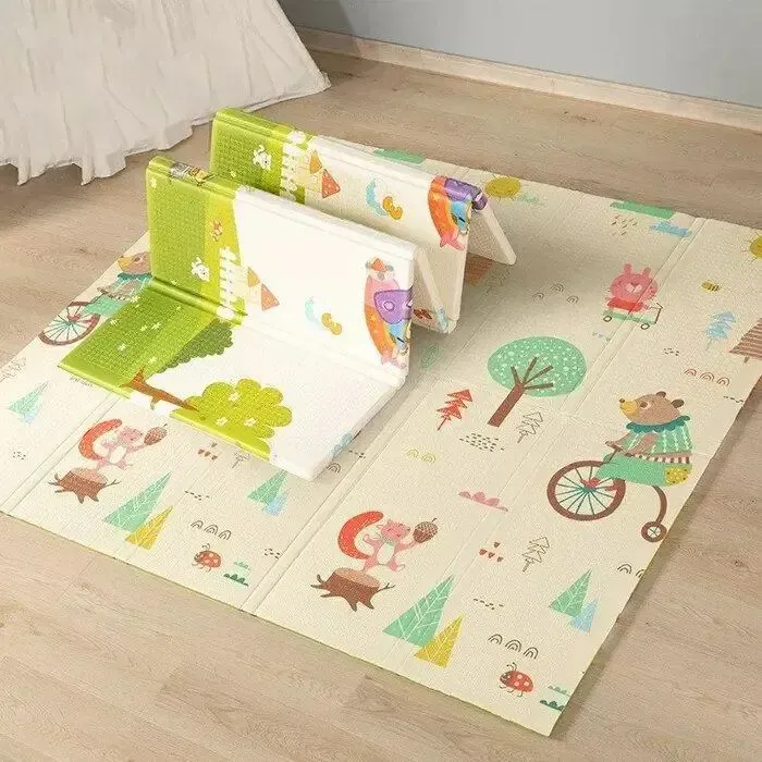 Дитячий розвиваючий двосторонній термо килимок 180*200