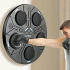 Настінний тренажер електронна мішень музична для боксу з рукавичками New