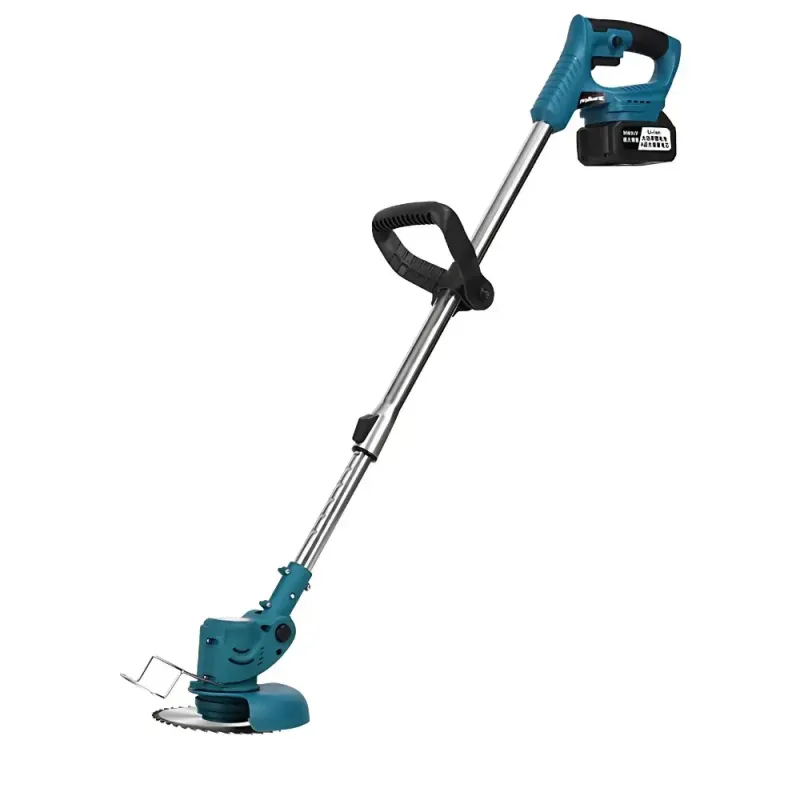 Акумуляторна газонокосарка-триммер + колеса 48 В, 2 батареї, 2000 мАг