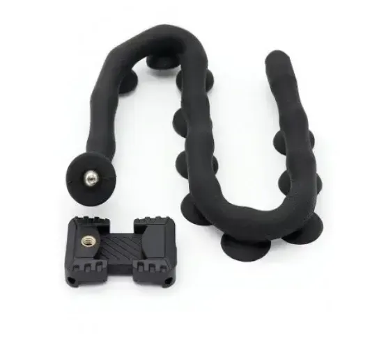 Гнучкий тримач для телефону із присосками Cute Worm Lazy Holder