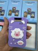 Фіолетовий Телефон Інтерактивний Смартфон із сенсорним екраном Дитяча іграшка з іграми камерою додатками