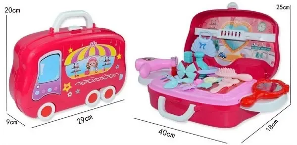 Набір для макіяжу дитячий HAPPY DRESSER з висувною валізкою