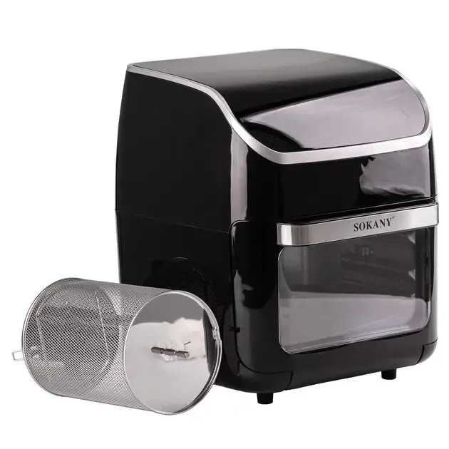 Аерофритниця аерогриль електричний на 14  літрів SOKANY із захистом від перегріву