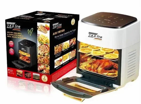 Аерофритюрниця Гриль + Сушарка 3в1 Zepline ZP-111 на 15л з потужністю 3 500Вт