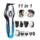 Акумуляторна машинка бритва та триммер в одному USB зарядку з індикатором + підставка