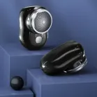 Акумуляторна міні бритва Ckeyin 10P електробритва бездротова роторна, для чоловіків, дорожня