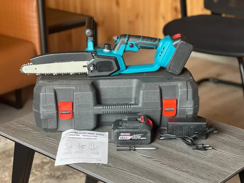 Акумуляторна міні електрична Electric chain saw 8 дюймів