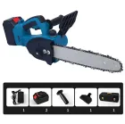 Акумуляторна міні-пила DUC200Z (36V, 5Аh) АКБ веткоріз