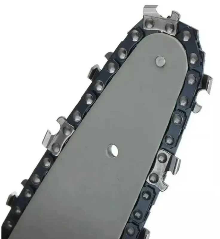 Акумуляторна міні-пила ланцюгова 6 дюймів з двома акумуляторами в кейсі 48 V 5000 mAh 550 Вт