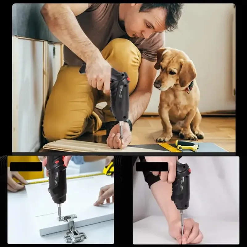 Акумуляторна викрутка трансформер, 48 елементів, міні-шуруповерт