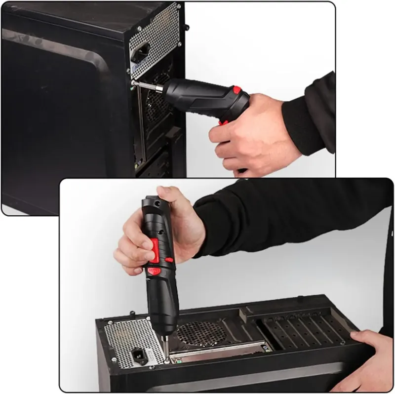 Акумуляторна викрутка трансформер, 48 елементів, міні-шуруповерт