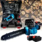 Акумуляторна пилка 12 дюймів 48V 6Ah/2500 Вт/2 акумулятори з автоматичним мастилом