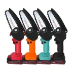 Акумуляторна ланцюгова міні пила 4дюйма 24Vf для обрізання дерев та розпилу дров