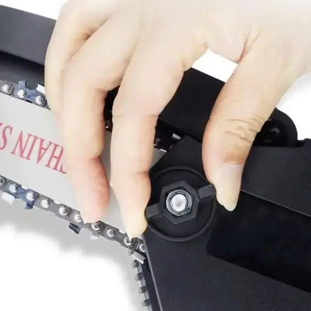 Акумуляторна ланцюгова міні-пилка сучкоріз для обрізання дерев Mini Electric Chainsaw Black 1 АКБ