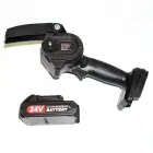 Акумуляторна ланцюгова міні-пилка сучкоріз для обрізання дерев Mini Electric Chainsaw Black 1 АКБ